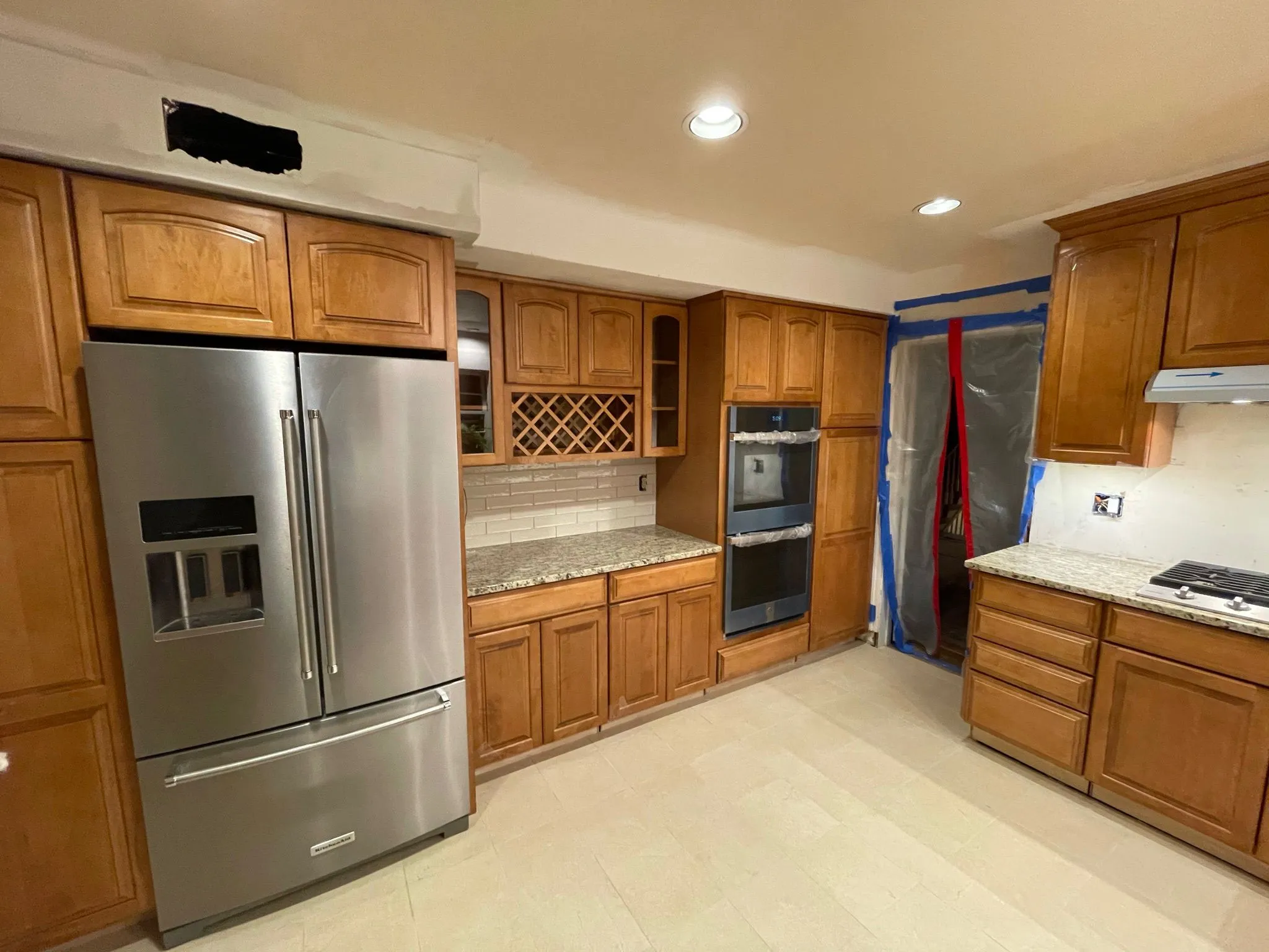 Kitchen cabinets