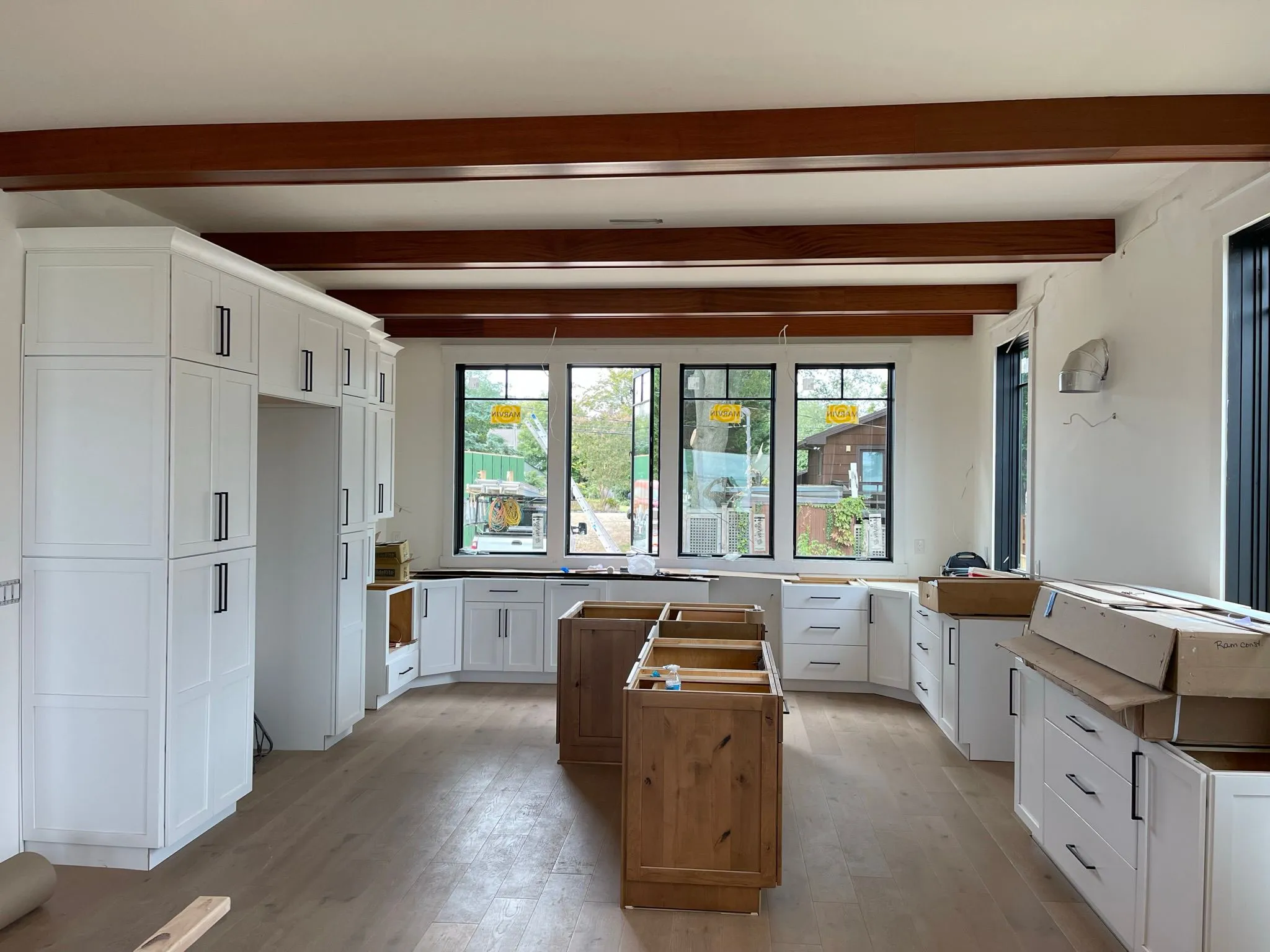 Kitchen cabinets