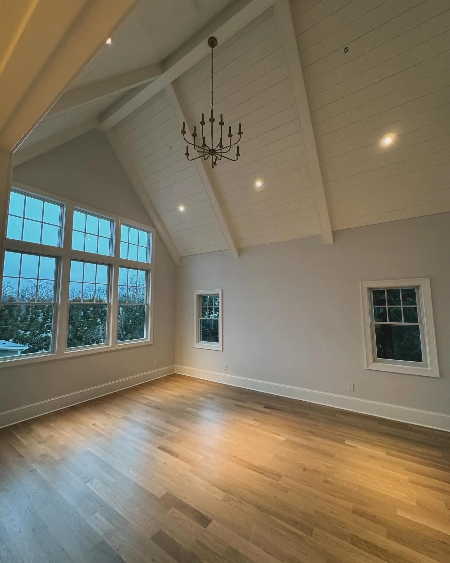 Shiplap ceiling